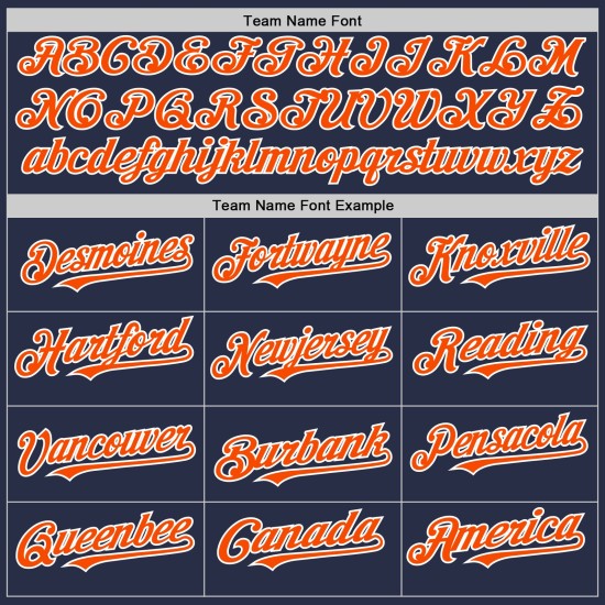 Ärmelloses Trikot Marineblau Orange-Weiß Custom Baseball Authentic Ärmelloses Trikot Marineblau Orange-Weiß Custom Baseball Authentic