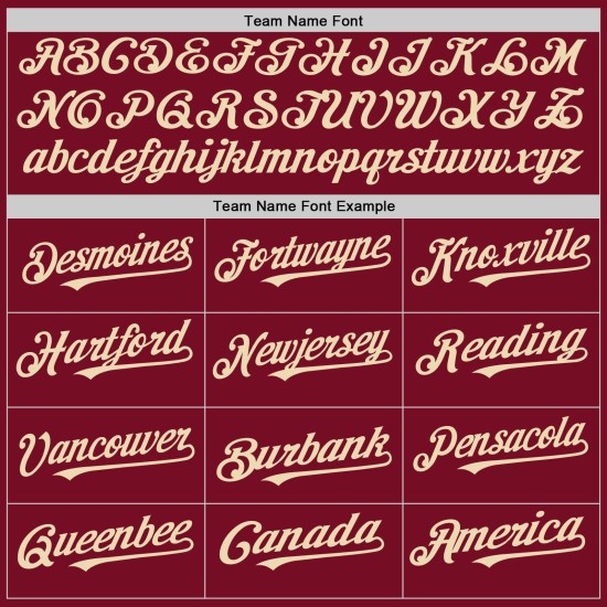 Baseball Authentic Crimson Custom Ärmelloses Creme-Trikot Baseball Authentic Crimson Custom Ärmelloses Creme-Trikot