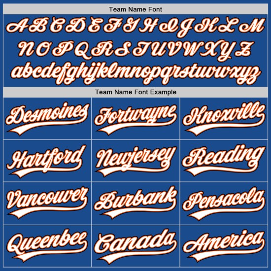 Blaues authentisches orange-schwarzes Baseball-Custom-Throwback-Trikot Blaues authentisches orange-schwarzes Baseball-Custom-Throwback-Trikot