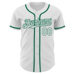 Authentisches Baseball-Trikot Kelly in Weiß und Grün Authentisches Baseball-Trikot Kelly in Weiß und Grün