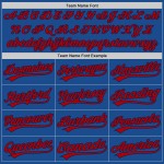 Rot-Marineblaues authentisches, individuelles blaues Throwback-Baseballtrikot Rot-Marineblaues authentisches, individuelles blaues Throwback-Baseballtrikot