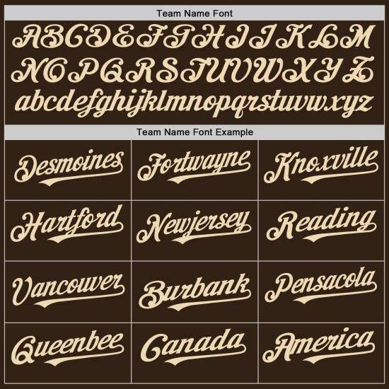 Cremebraunes, ärmelloses Baseball-Trikot mit authentischem Muster Cremebraunes, ärmelloses Baseball-Trikot mit authentischem Muster