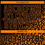 3D Custom Fade Bay Orange Muster Design Mode Leopard Schwarz Druck Authentische Jersey Baseball 3D Custom Fade Bay Orange Muster Design Mode Leopard Schwarz Druck Authentische Jersey Baseball