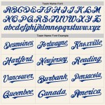 Benutzerdefiniertes cremefarbenes, ärmelloses authentisches Royal Baseball-Trikot Benutzerdefiniertes cremefarbenes, ärmelloses authentisches Royal Baseball-Trikot