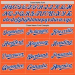 Oranges ärmelloses Authentic-Trikot Royal-White Baseball Custom Oranges ärmelloses Authentic-Trikot Royal-White Baseball Custom