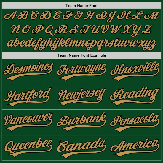 Grün Authentic Schwarz-Old Jersey Throwback Baseball Gold Custom Grün Authentic Schwarz-Old Jersey Throwback Baseball Gold Custom