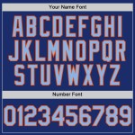 Blau-Orange Royal Jersey Light Authentic Ärmellos Custom Baseball Blau-Orange Royal Jersey Light Authentic Ärmellos Custom Baseball