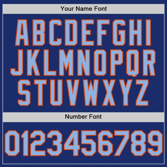 Blau-Orange Royal Jersey Light Authentic Ärmellos Custom Baseball Blau-Orange Royal Jersey Light Authentic Ärmellos Custom Baseball